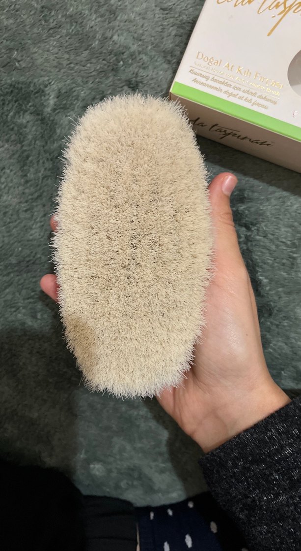 Eda Taşpınar Doğal At Kılı Fırçası - Görsel 3