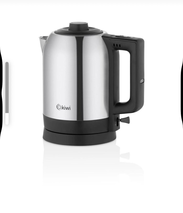 Siyah Gri Paslanmaz Çelik Çay Makinesi - Görsel 2