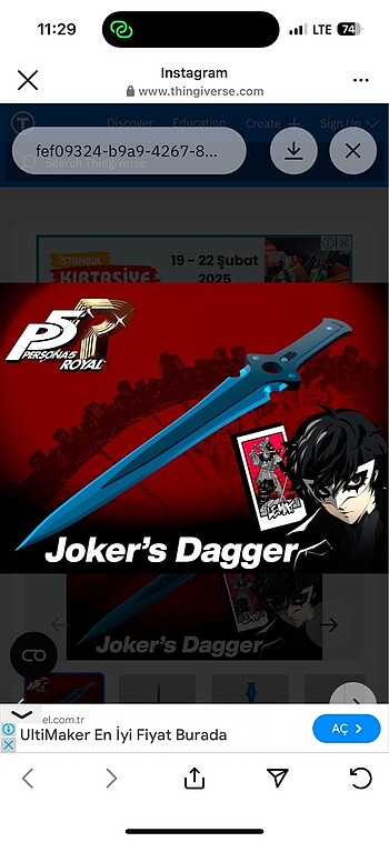 Joker Dagger