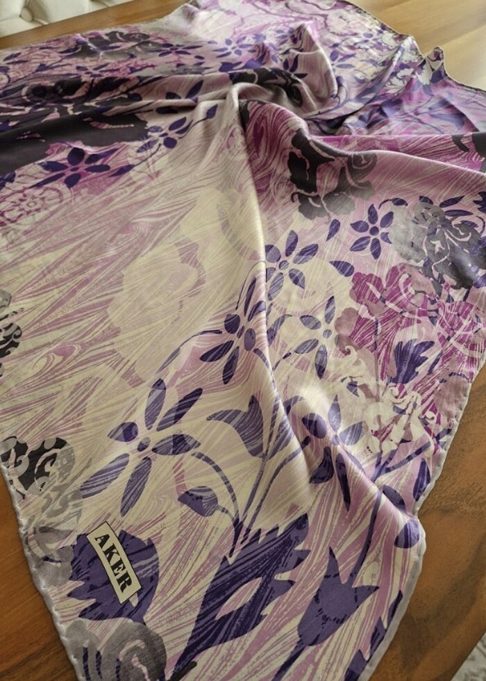 Asker ipek esarp - Görsel 2