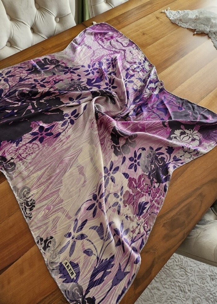 Asker ipek esarp - Görsel 4