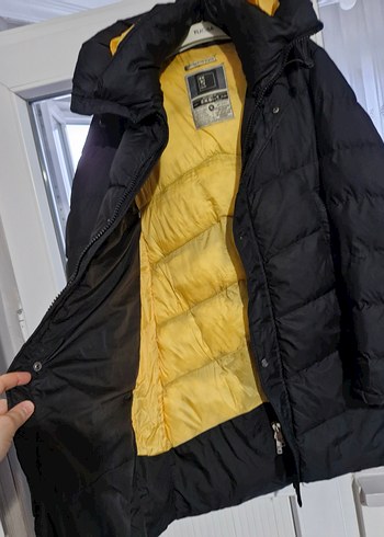 Siyah Fermuarlı Midi Kışlık erkek Mont - Görsel 3