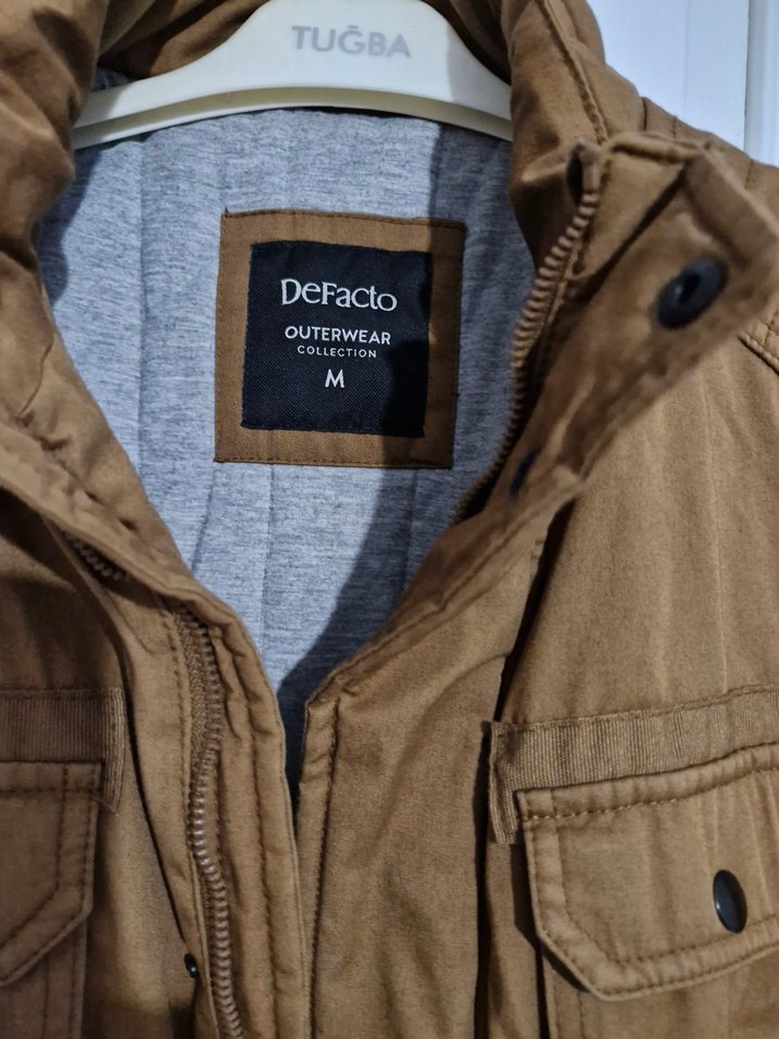 Kahverengi Bel Detaylı Erkek kete mont - Görsel 3