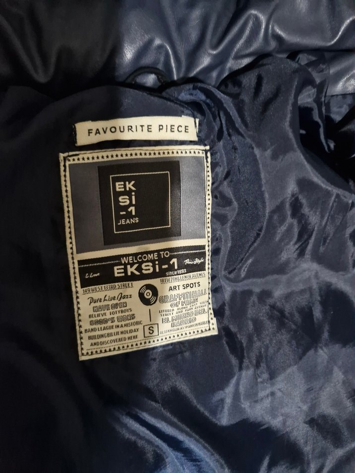 Siyah Deri erkek Kışlık Mont - Görsel 5