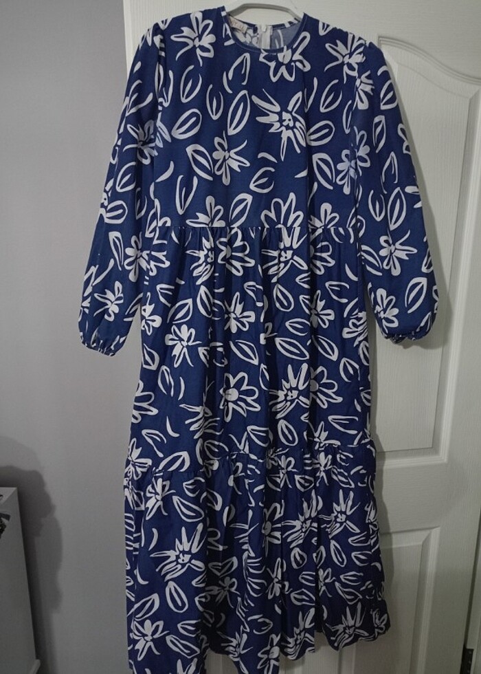 Tesettür günlük elbise - Görsel 3