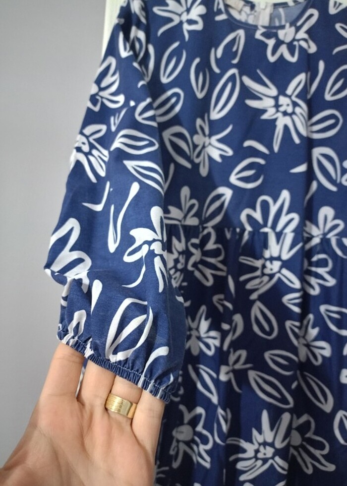 Tesettür günlük elbise - Görsel 4