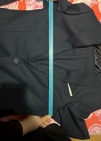 Erkek Siyah Düğmeli Regular Fit Takım Ceket - Görsel 3