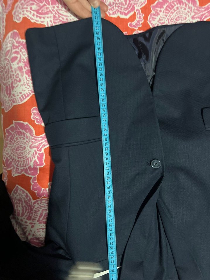 Erkek Siyah Düğmeli Regular Fit Takım Ceket - Görsel 4