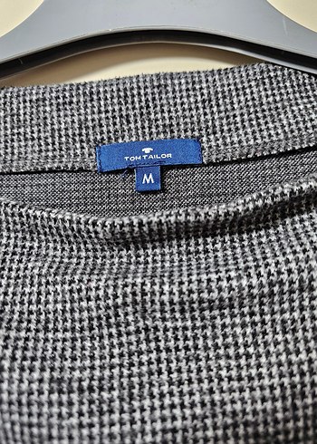 Gri Örgü Kadın Sweatshirt - Görsel 2