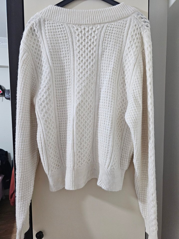 V Yaka Triko Kadın Kazak - Görsel 5