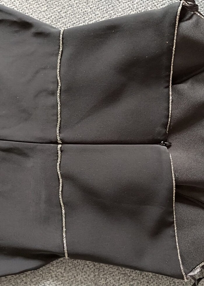 Straplez abiye tulum - Görsel 3