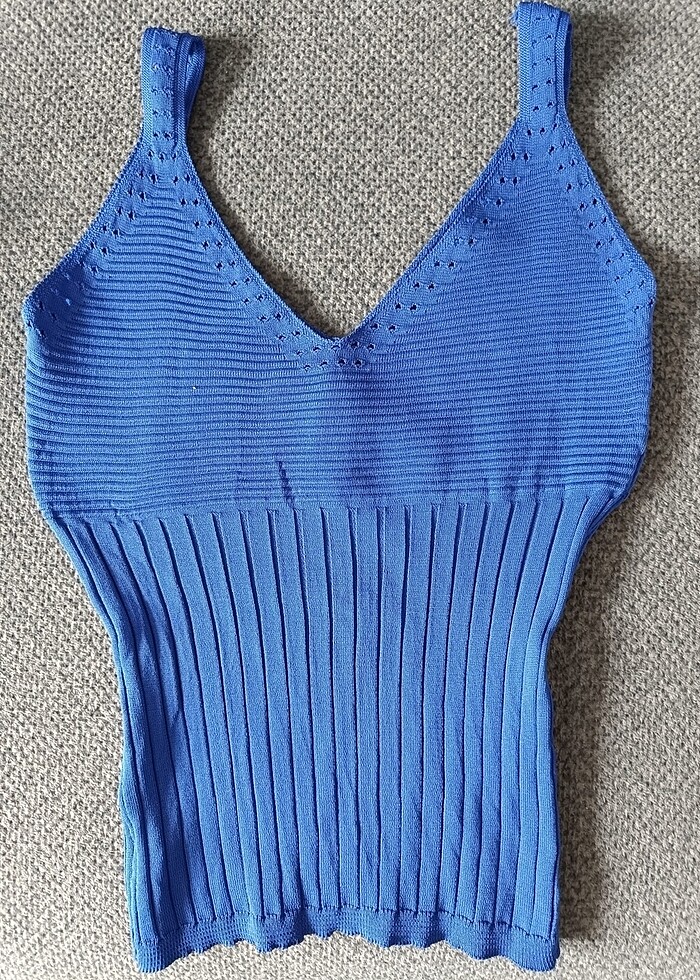 Krop üst bluz - Görsel 2