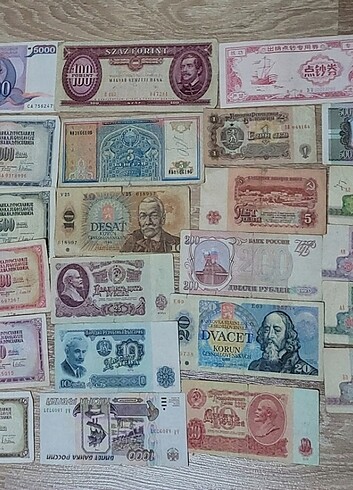  Beden Çeşitli ülkelerin tarihi paraları