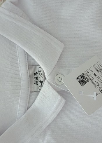 Defacto Beyaz Erkek Çocuk Polo Tişört