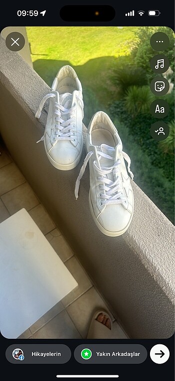 39 Beden beyaz Renk Golden Goose Spor Ayakkabı