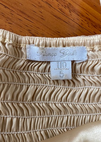 Kız Çocuk Fırfırlı Nakışlı AbiyeElbise - Görsel 3