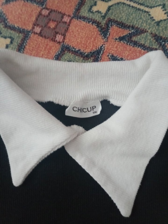 Düğmeli Siyah Kısa Kollu Gömlek - Görsel 2