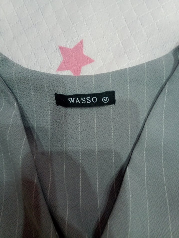 Gri Düğmeli Kadın Kumaş Pantolon - Görsel 2