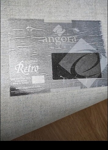  Beden mavi Renk Angora retro halı 