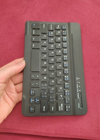 Bluetooth klavye İngilizce/rusça - Görsel 2