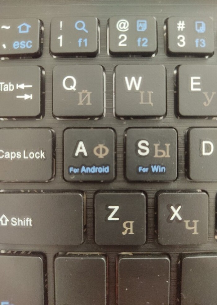 Bluetooth klavye İngilizce/rusça - Görsel 4