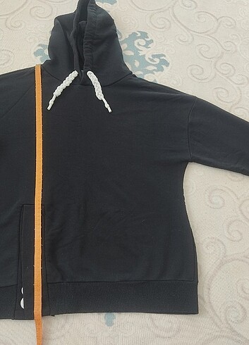 Hamile kapşonlu sweatshirt  - Görsel 6