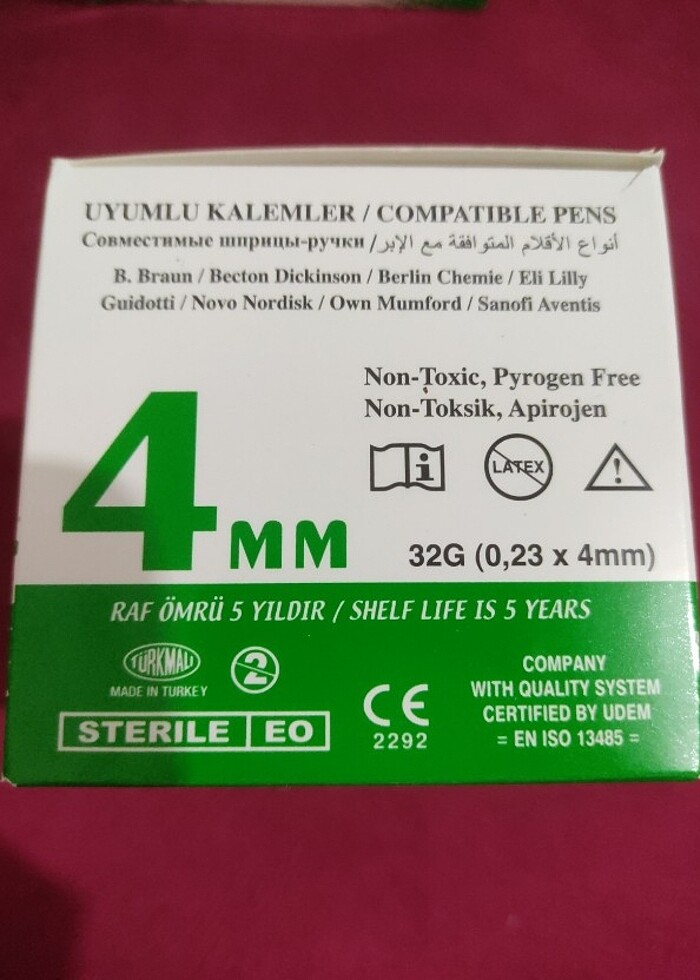 İnsülin kalem iğnesi - Görsel 3