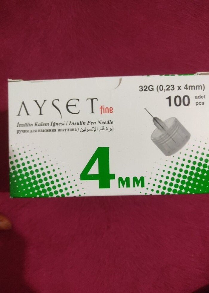 İnsülin kalem iğnesi - Görsel 5