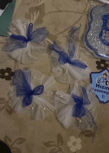 Mavi Parlak Sünnet Partisi Seti - Görsel 3