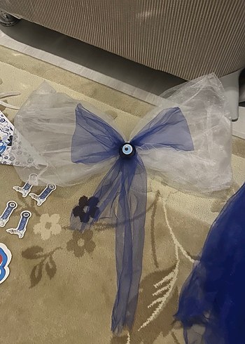 Mavi Parlak Sünnet Partisi Seti - Görsel 8