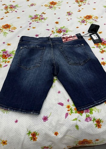 Erkek kot şort - Görsel 4