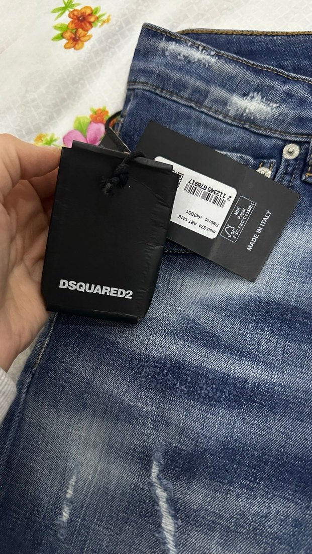 Erkek kot şort - Görsel 2