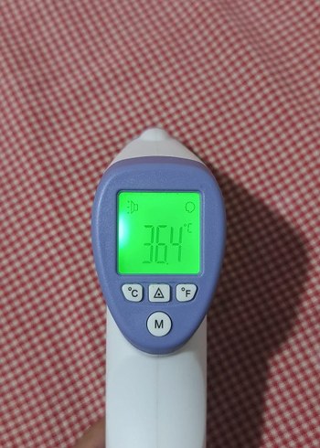 Renkli Komedones DT-8826 Kızılötesi Termometre - Görsel 4