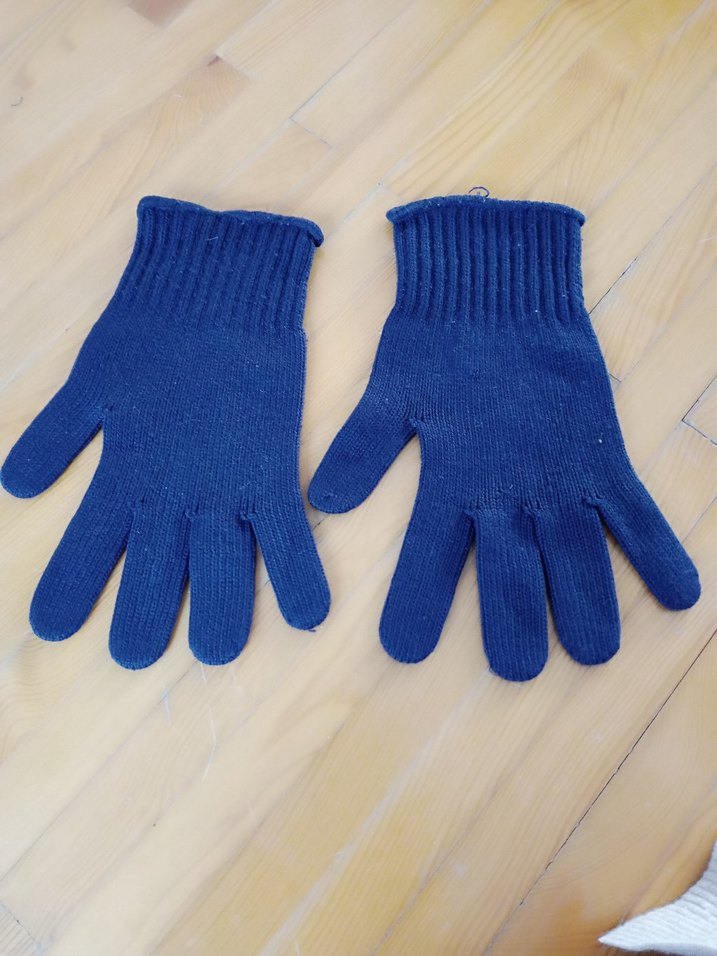 Mavi Erkek Çocuk Eldiveni - Görsel 2