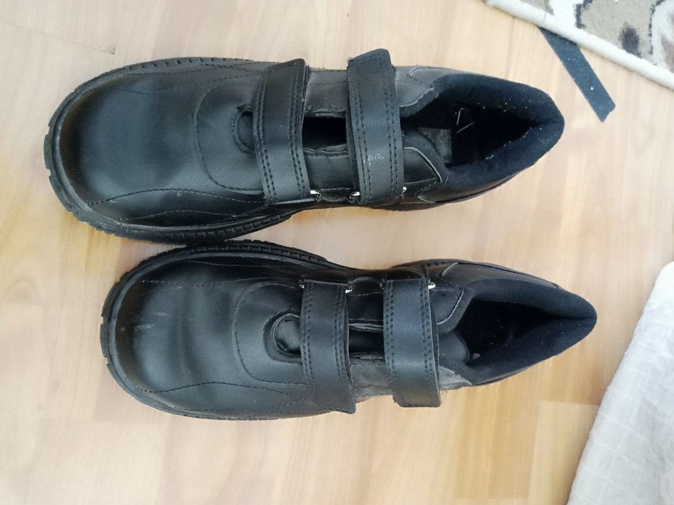 Erkek Çocuk Siyah Tokalı Biker Ayakkabı - Görsel 2