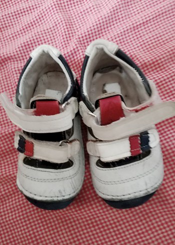 Erkek Bebek Beyaz İlk Adım Ayakkabısı - Görsel 2