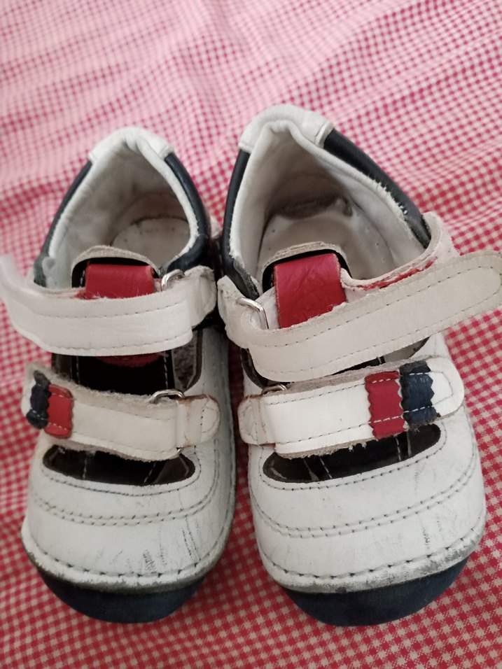 Erkek Bebek Beyaz İlk Adım Ayakkabısı - Görsel 3