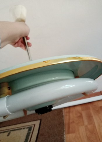 Beden turkuaz Renk Bej Renkli Tavan Lambası