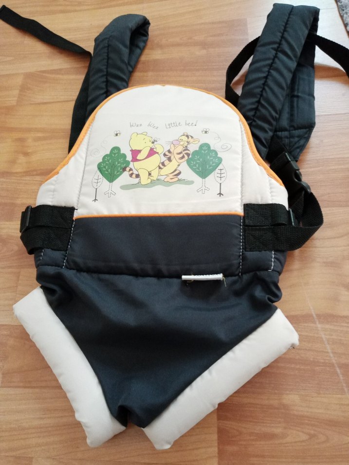 Gri Bebek Taşıyıcı Kanguru - Görsel 2