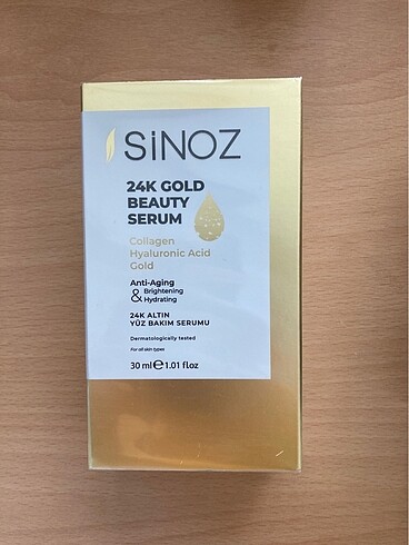 Sinop 24k altın serum