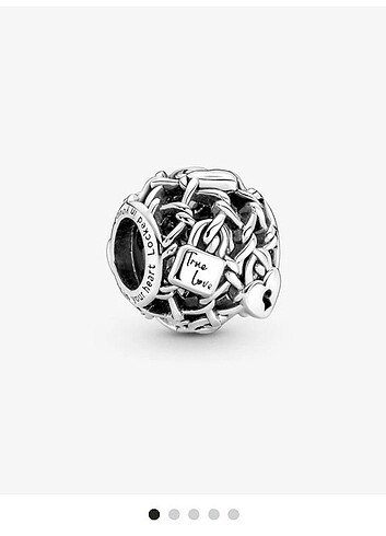 Zincirli Asma Kilit Charm 