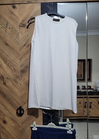 Lacivert 3 parçalı tunik pantolon takım - Görsel 4