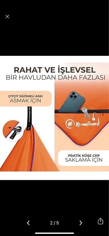 Beden NirvanaShape 2?li Havlu Seti