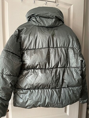 s Beden Mavi oversize mont ( S )