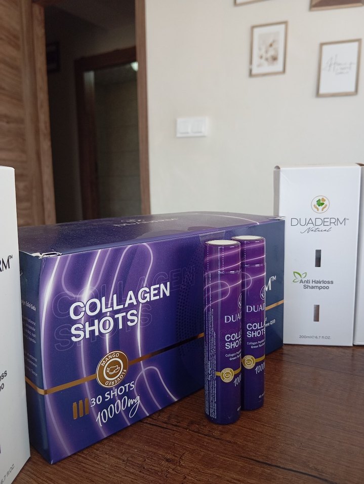 Duaderm Kolajen Şutları 30'lu 10000mg ve şampuanları - Görsel 2