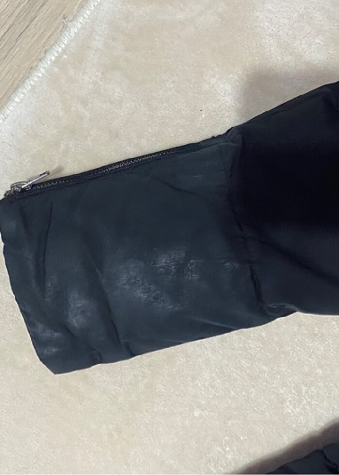 Tüylü mont - Görsel 5