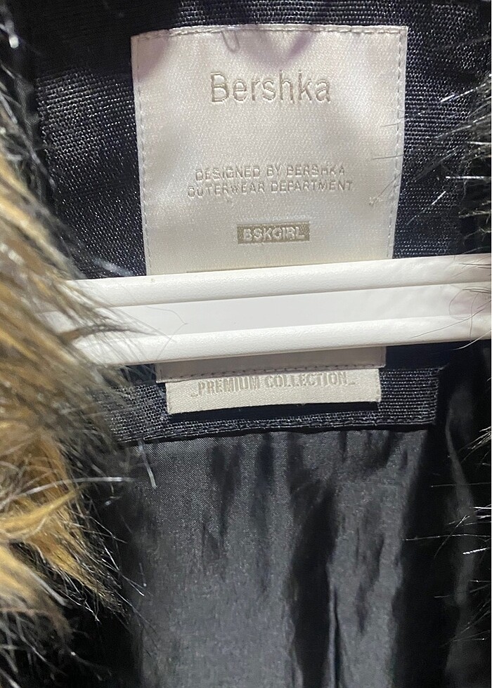 Tüylü mont - Görsel 2