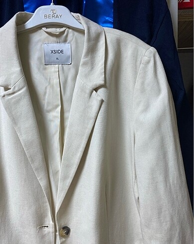xl Beden Lcw blazer keten krem ceket