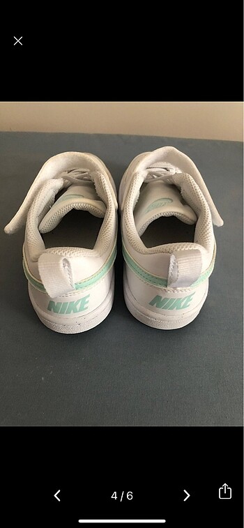 28 Beden beyaz Renk Nike cocuk spor ayakkabi