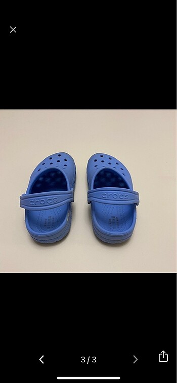 25 Beden Crocs terlik